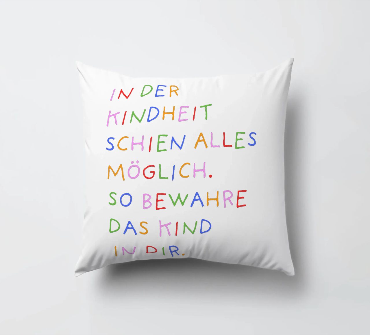 Bewahre das Kind in dir cuscino da Ohkimiko