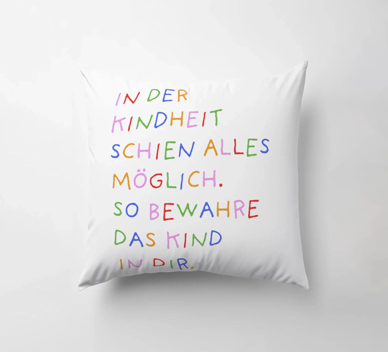 Bewahre das Kind in dir cuscino da Ohkimiko