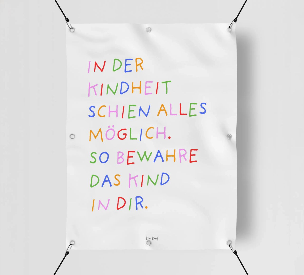 Bewahre das Kind in dir telo in pvc da Ohkimiko