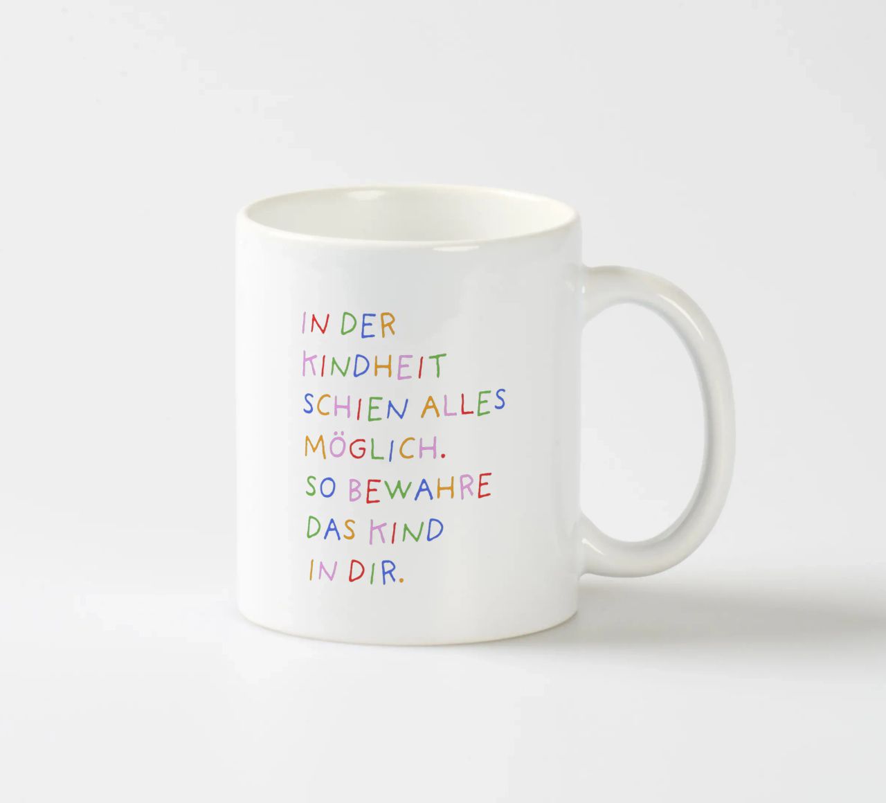 Bewahre das Kind in dir tazza in ceramica da Ohkimiko