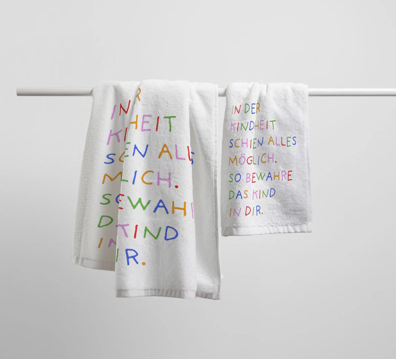 Bewahre das Kind in dir Handtuch von Ohkimiko