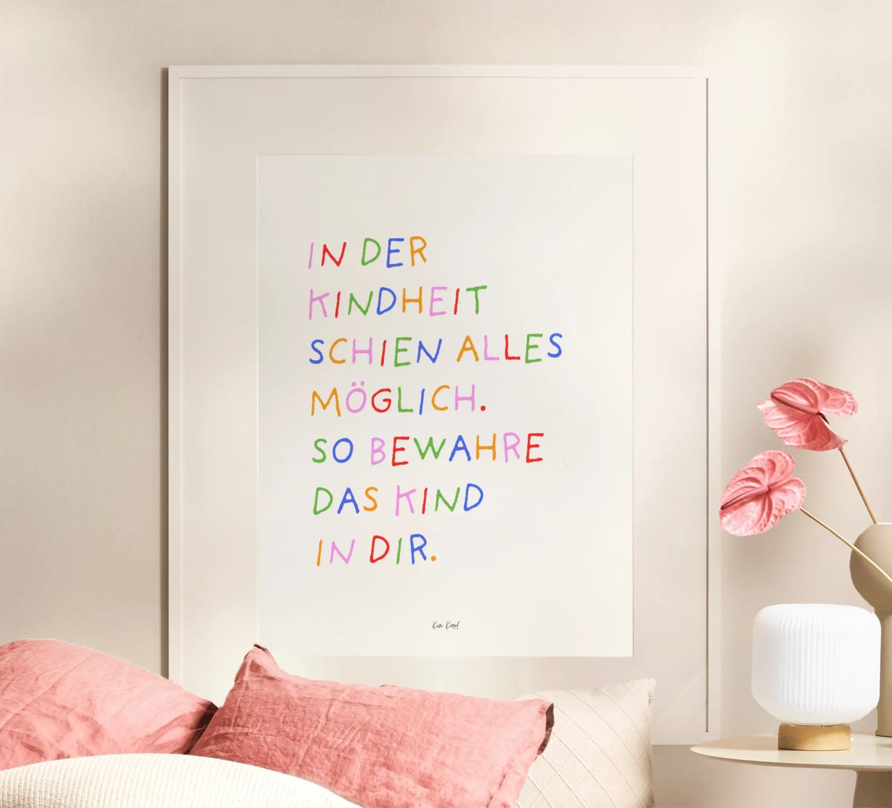 Bewahre das Kind in dir Poster von Ohkimiko