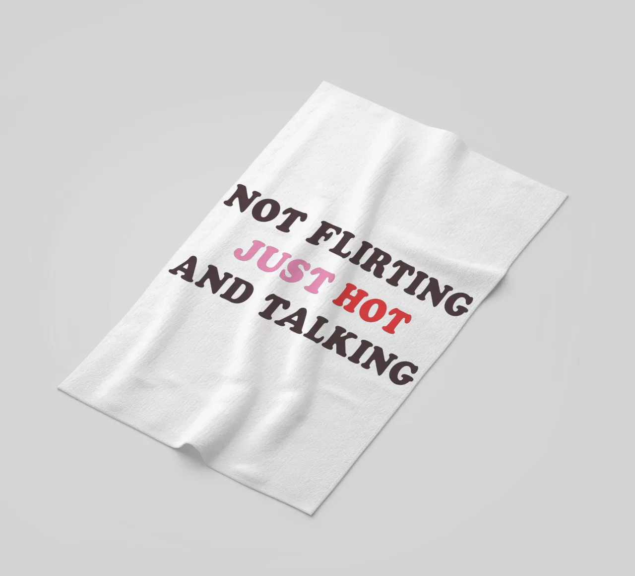 NOT FLIRTING JUST HOT AND TALKING telo mare da edsonramosart