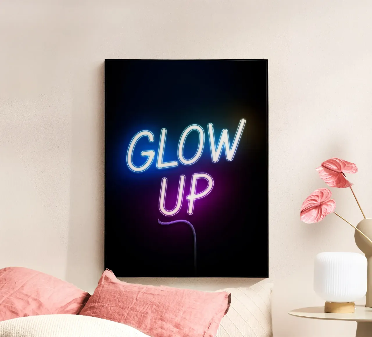 GLOW UP plexiglass da logic