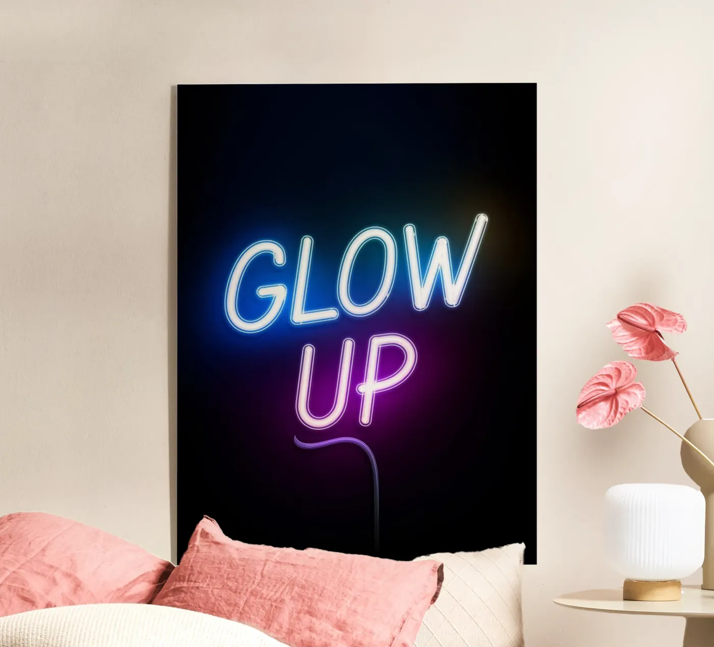 GLOW UP plexiglass da logic