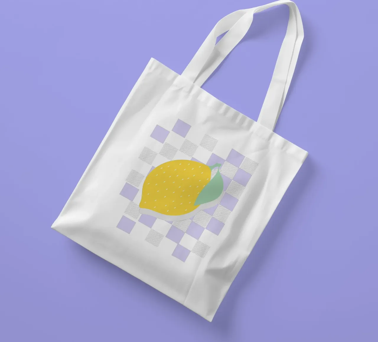 FRESH LEMON borsa in juta da natural neutral