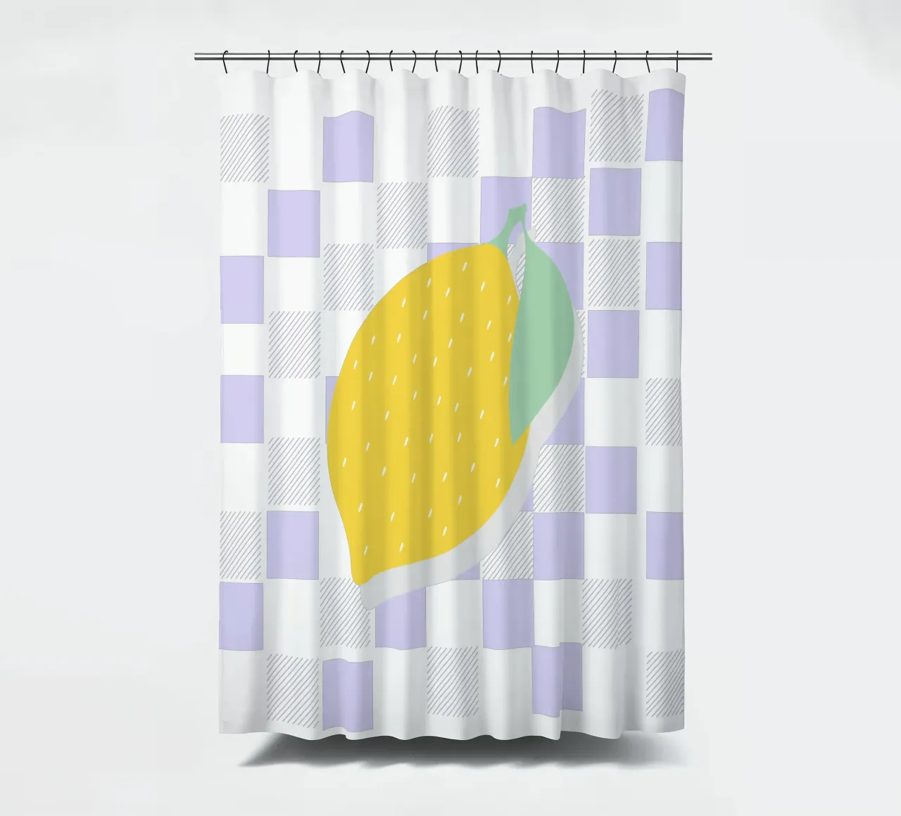 FRESH LEMON tenda da doccia da natural neutral