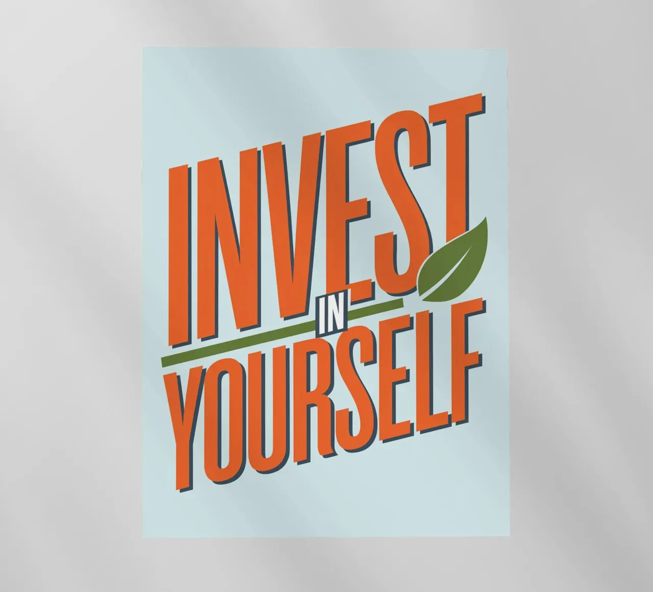 INVESTITE IN VOI STESSI pellicola backlit da logic