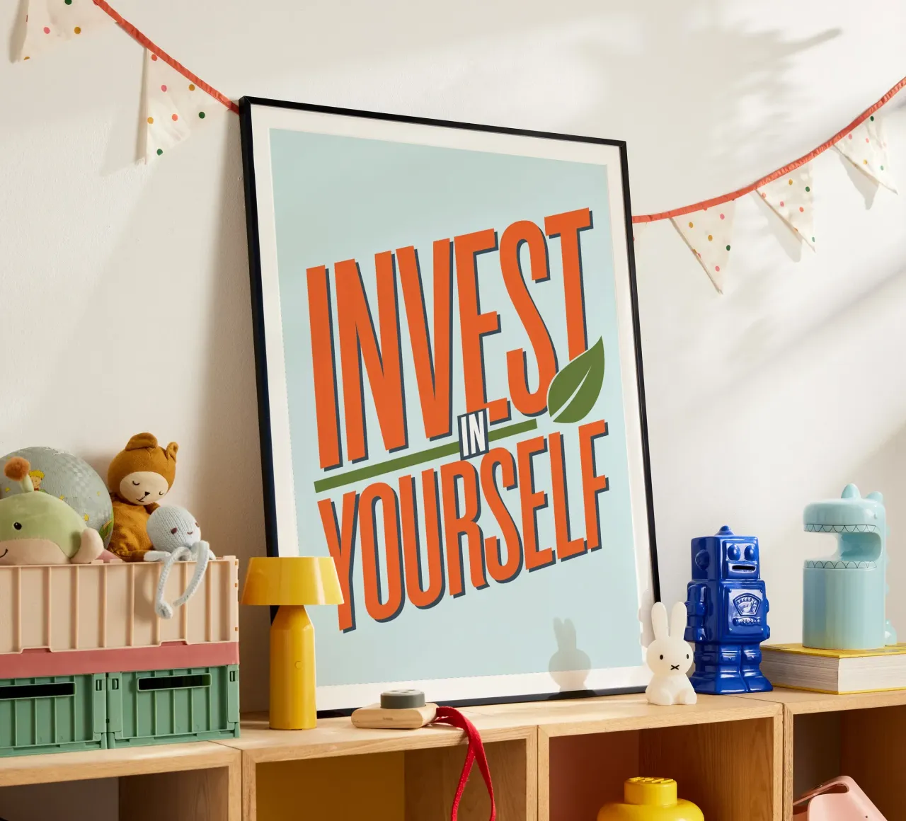 INVESTITE IN VOI STESSI carta hahnemühle da logic