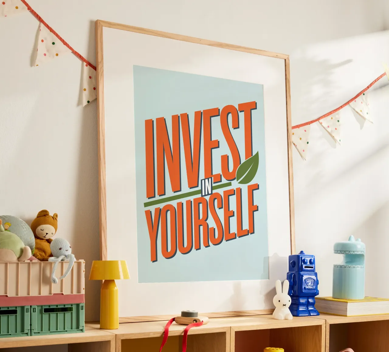 INVESTITE IN VOI STESSI carta hahnemühle da logic
