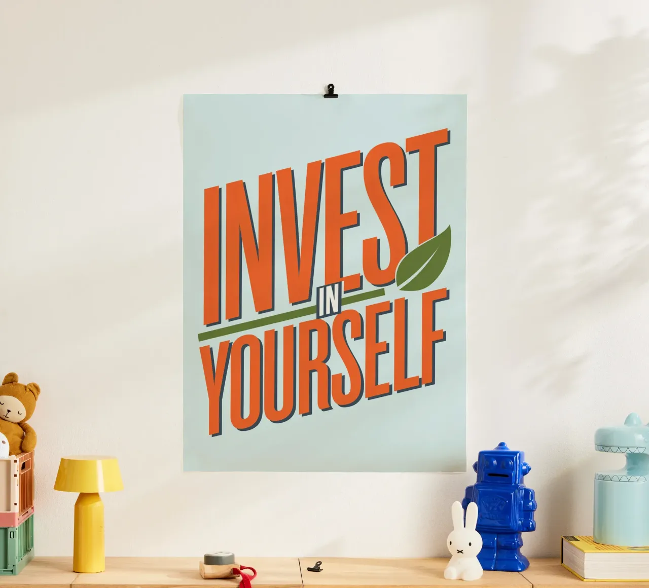 INVESTITE IN VOI STESSI carta hahnemühle da logic
