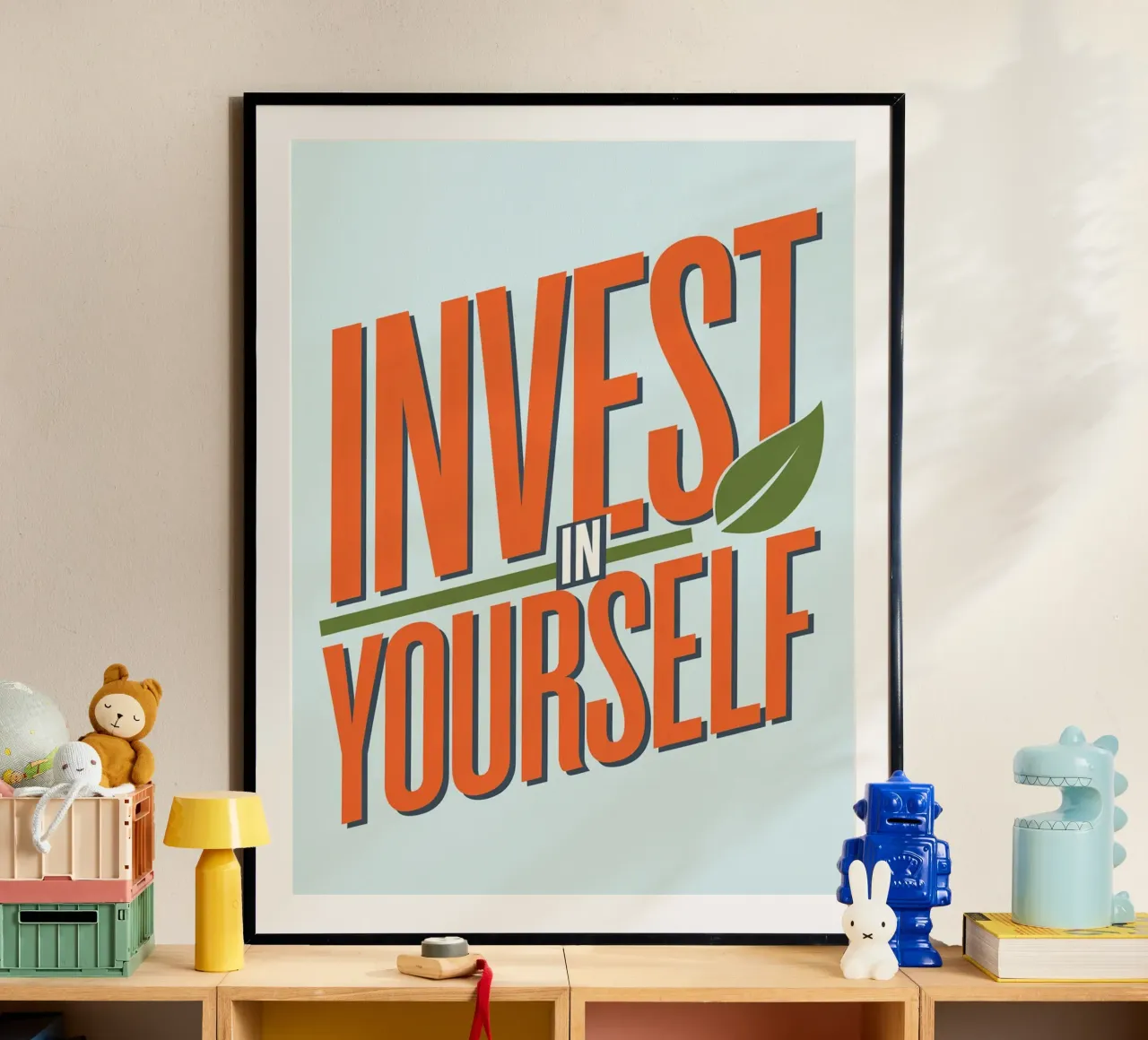 INVESTITE IN VOI STESSI carta hahnemühle da logic