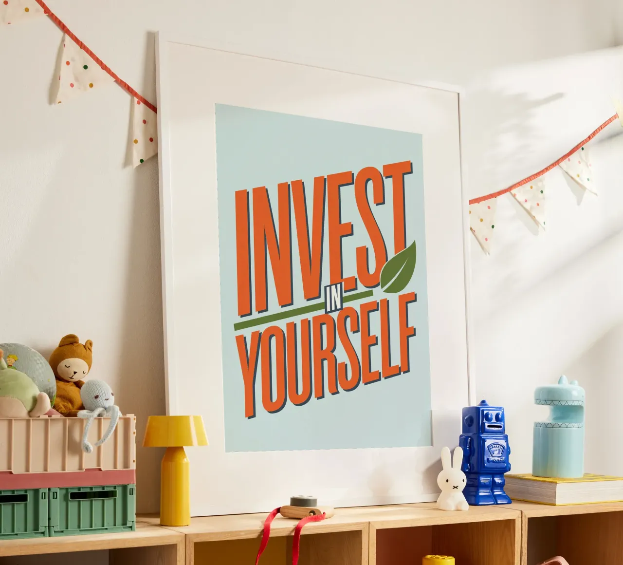 INVESTITE IN VOI STESSI carta hahnemühle da logic