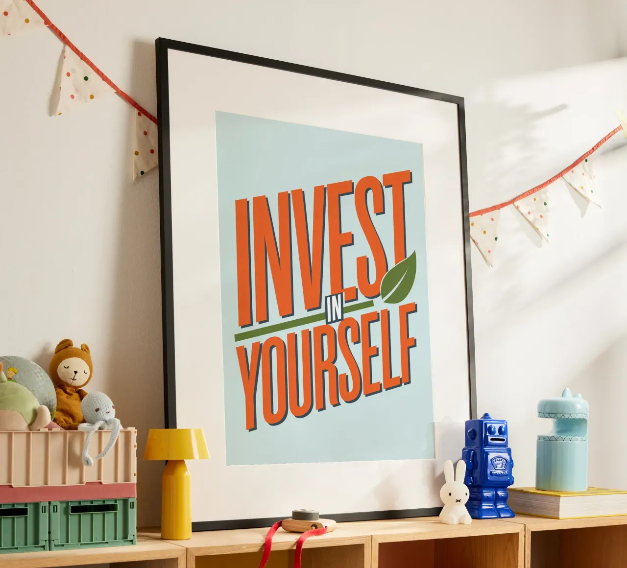 INVESTITE IN VOI STESSI carta hahnemühle da logic