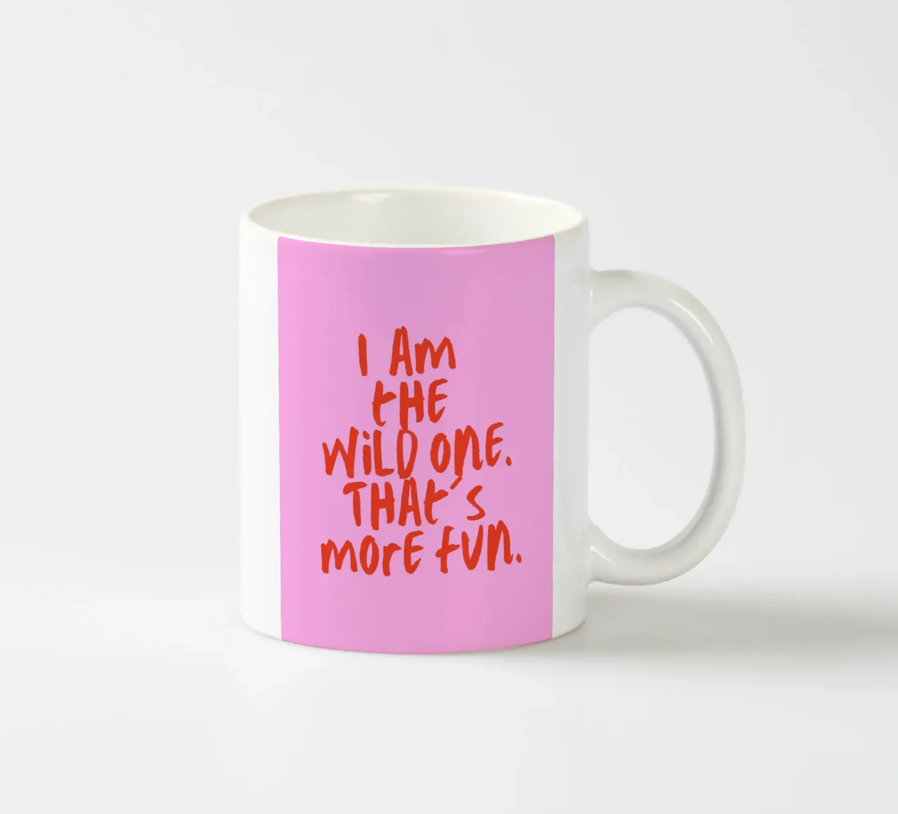 I am the wild one tazza in ceramica da Ohkimiko