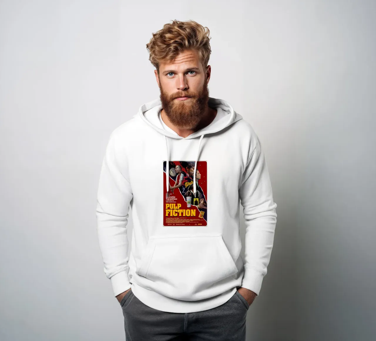 Pulp Fiction Movie felpa con cappuccio da Attaboy Dsgn