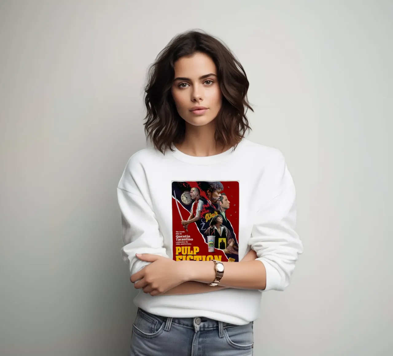 Pulp Fiction Movie felpa da Attaboy Dsgn