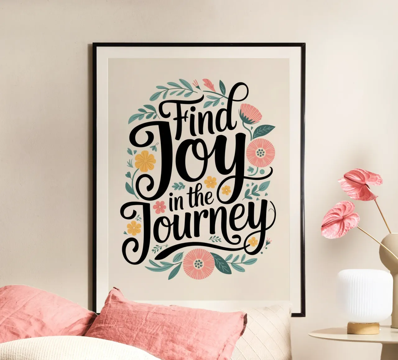 Find Joy in the Journey hahnemühle by logic