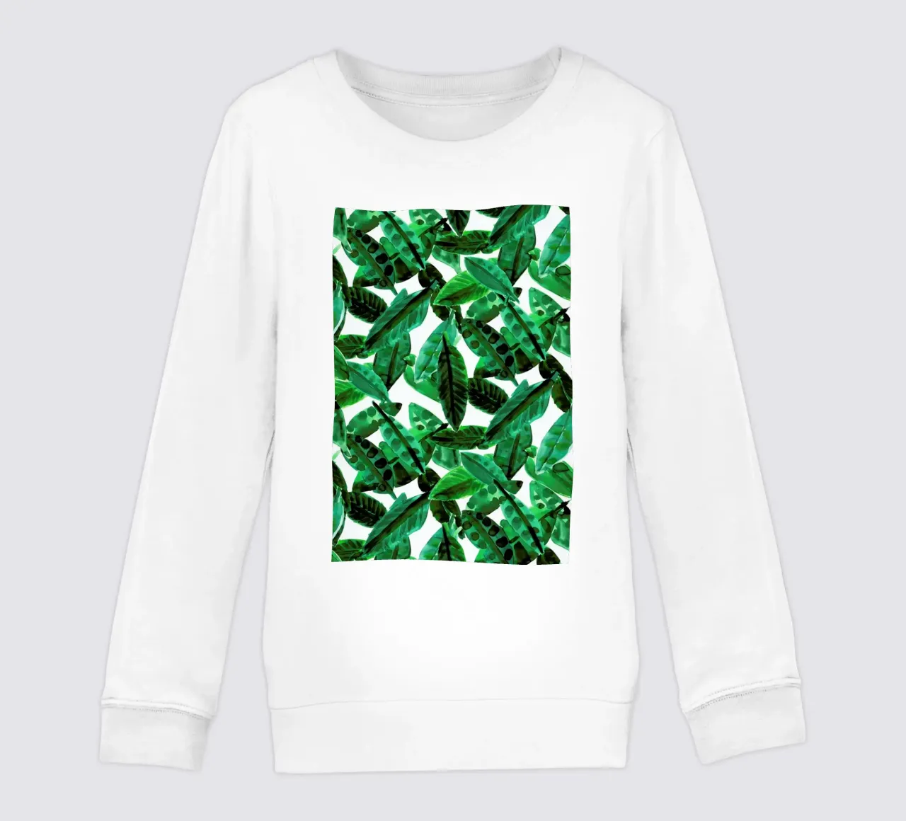Small Palm Leaves felpa bambino da Amy Sia