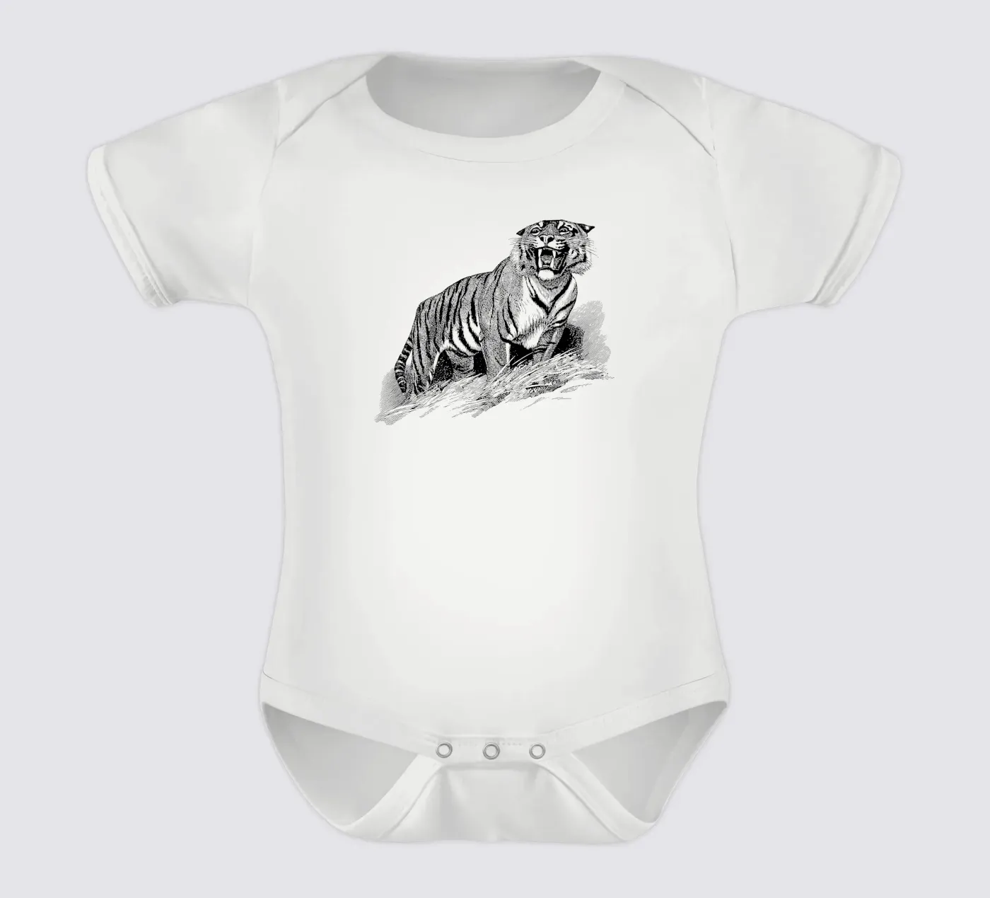 Tiger body bébé de Apolo Prints
