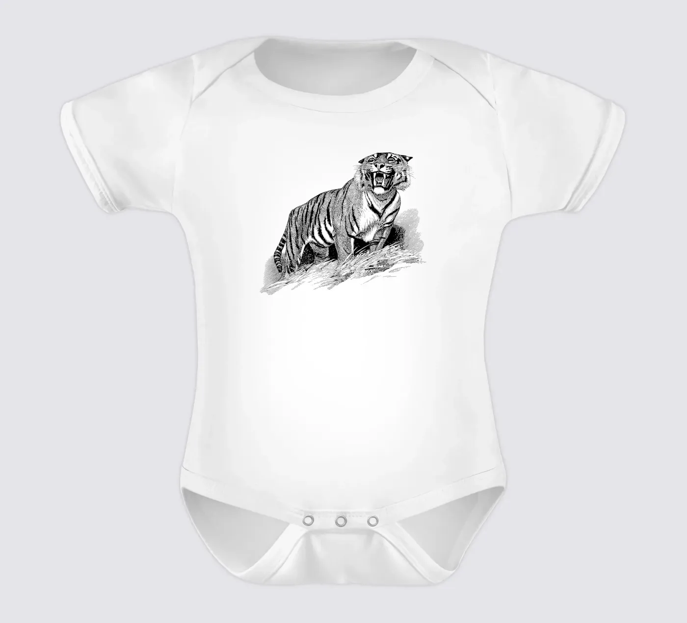 Tiger body bébé de Apolo Prints