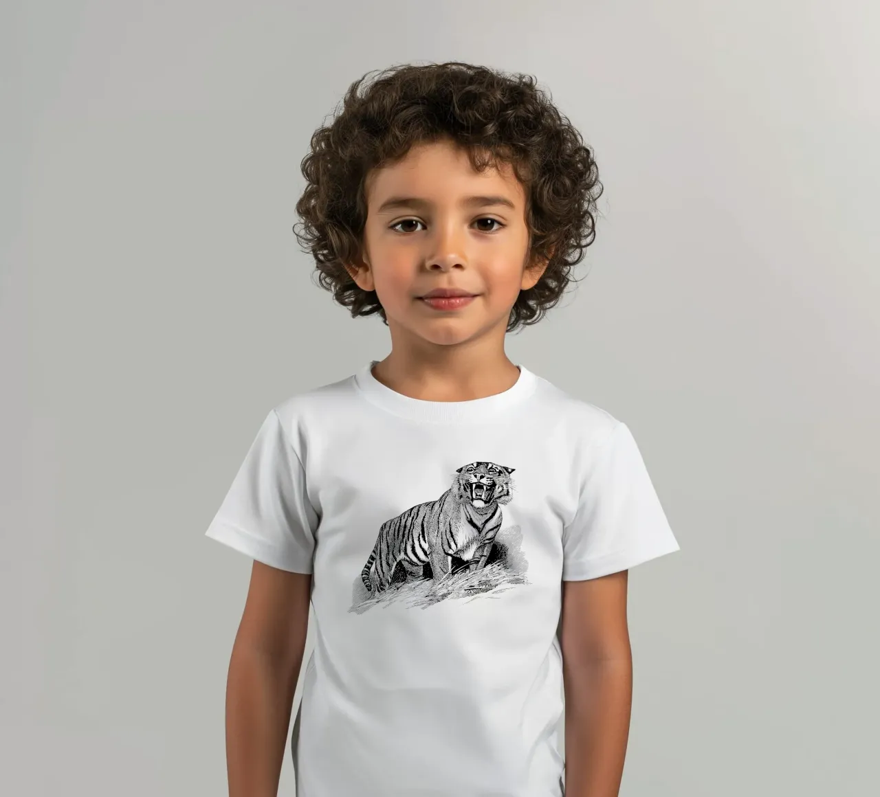 Tiger t-shirt bambini da apoloprints