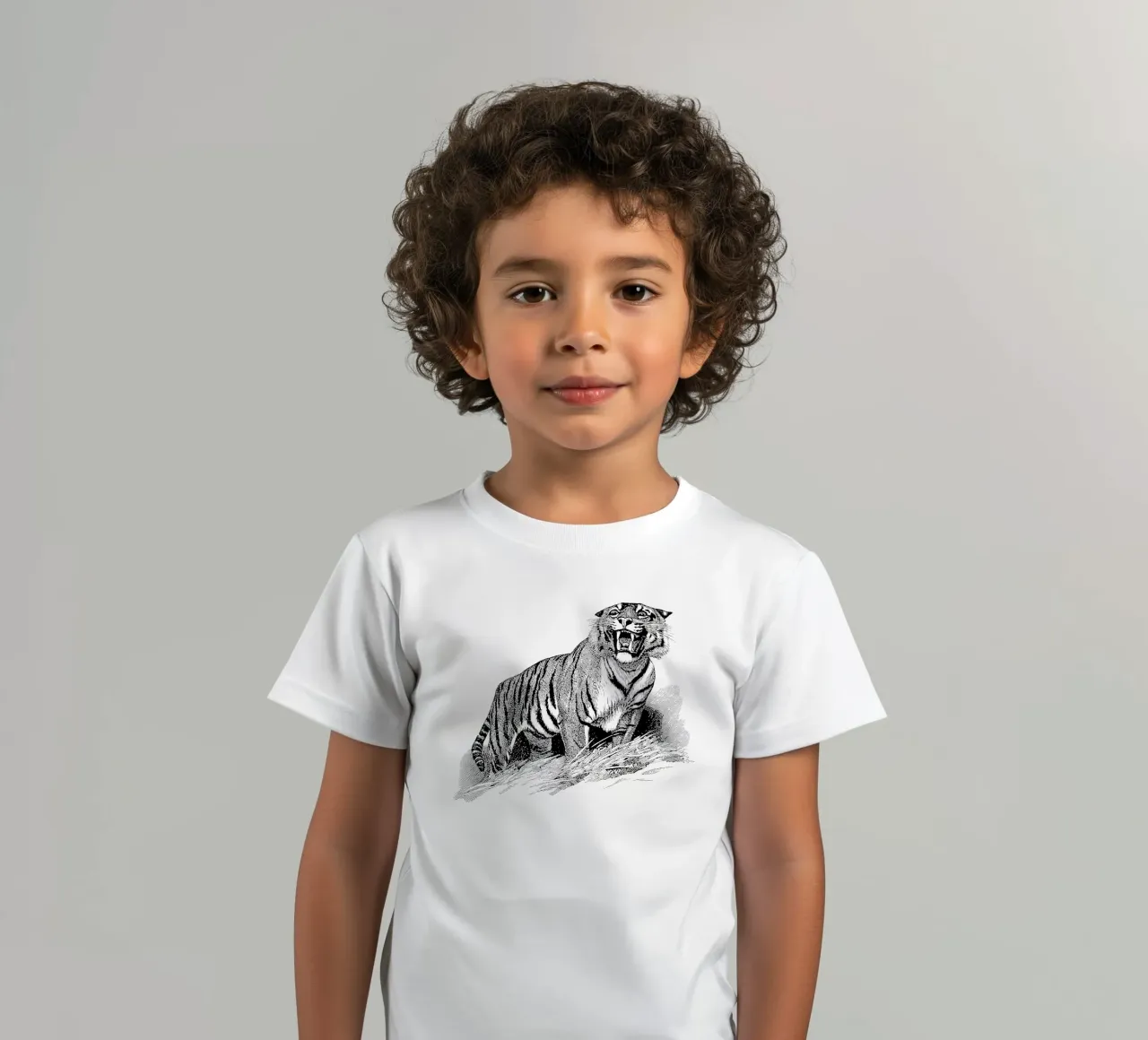 Tiger t-shirt bambini da apoloprints
