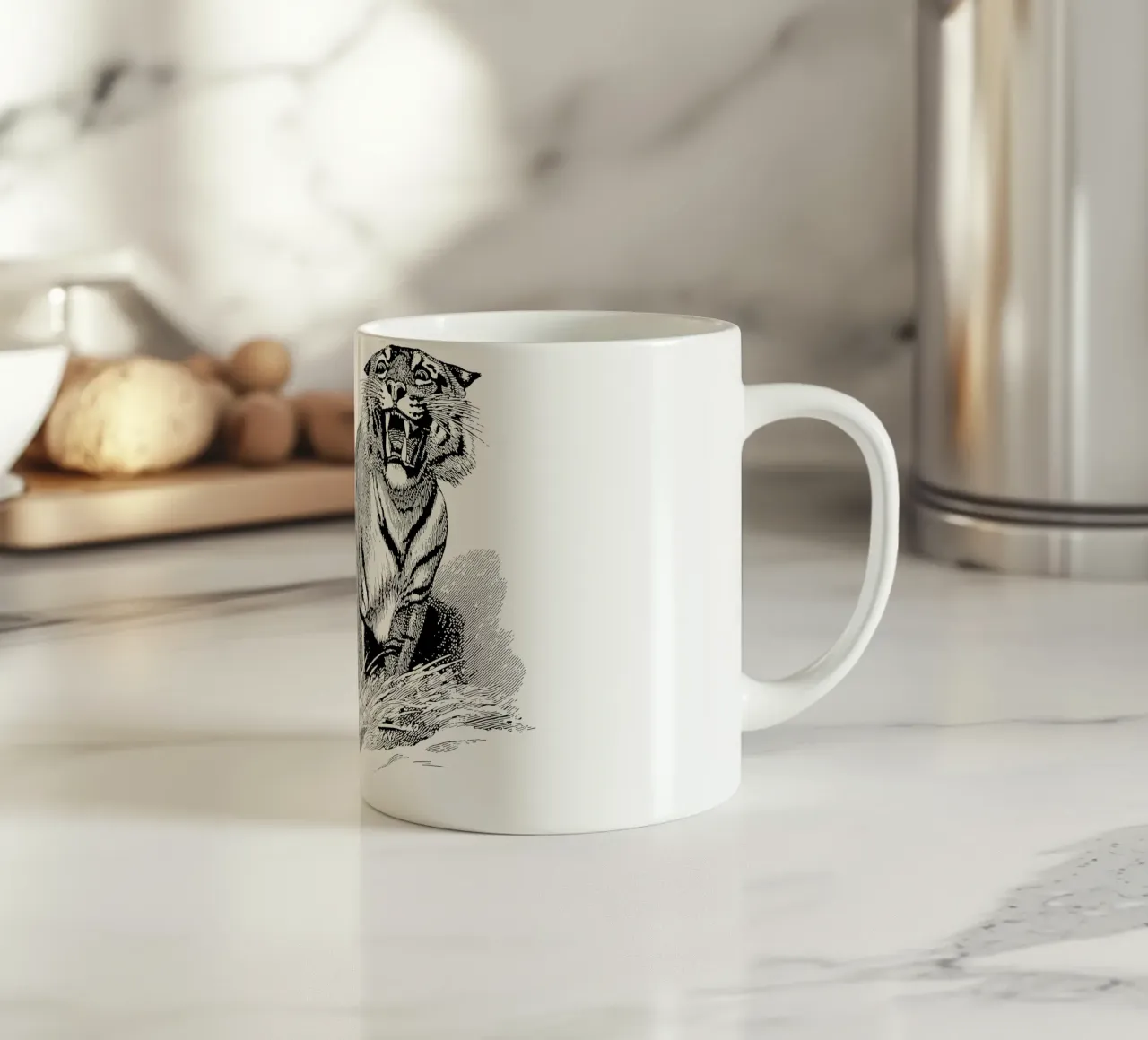 Tiger tazza in ceramica da apoloprints