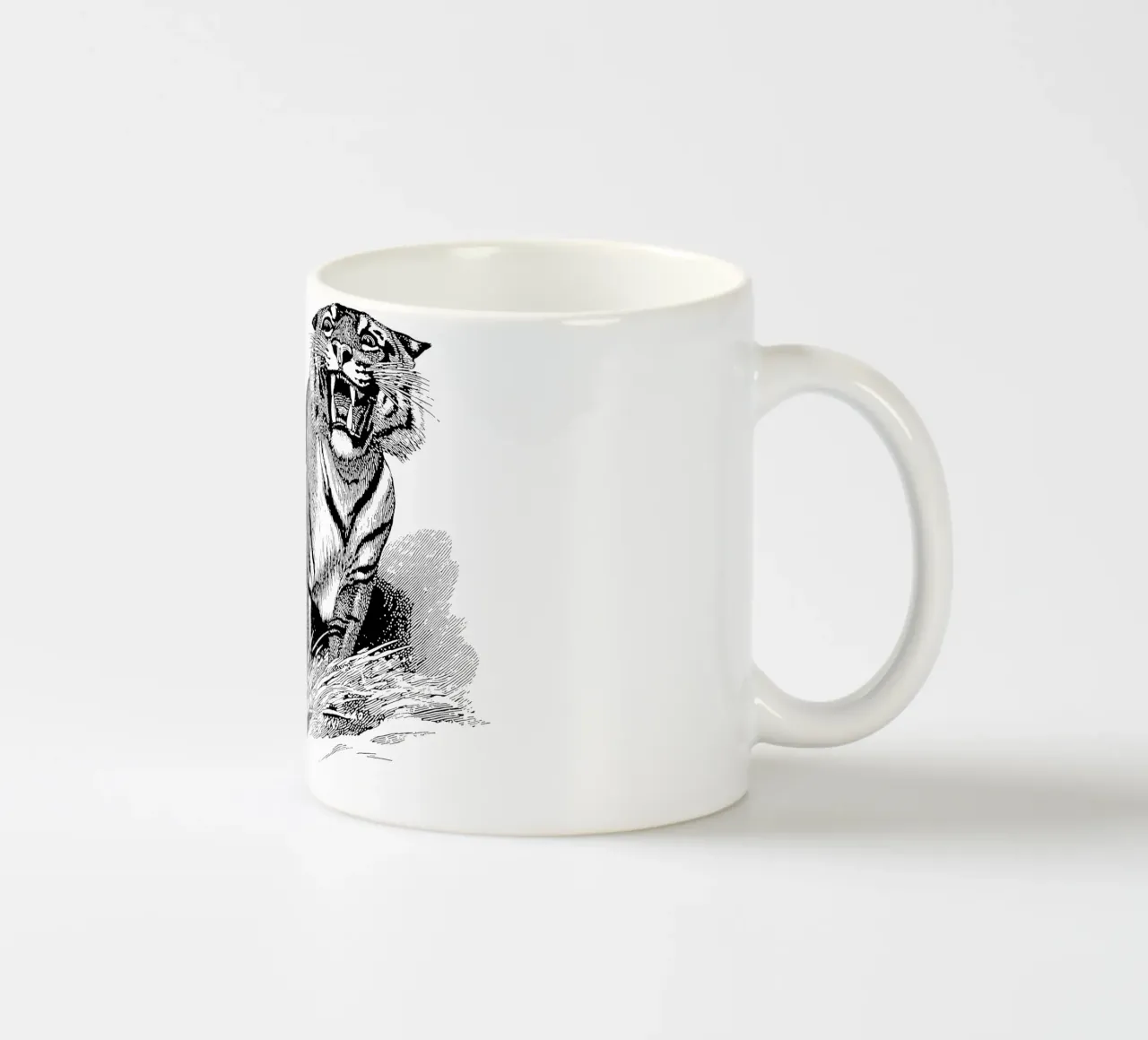 Tiger tazza in ceramica da apoloprints