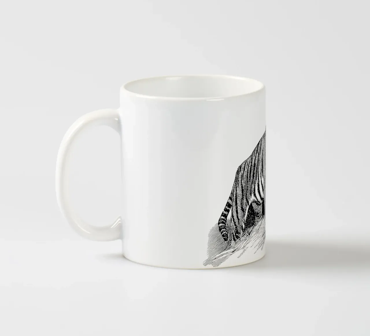 Tiger tazza in ceramica da apoloprints