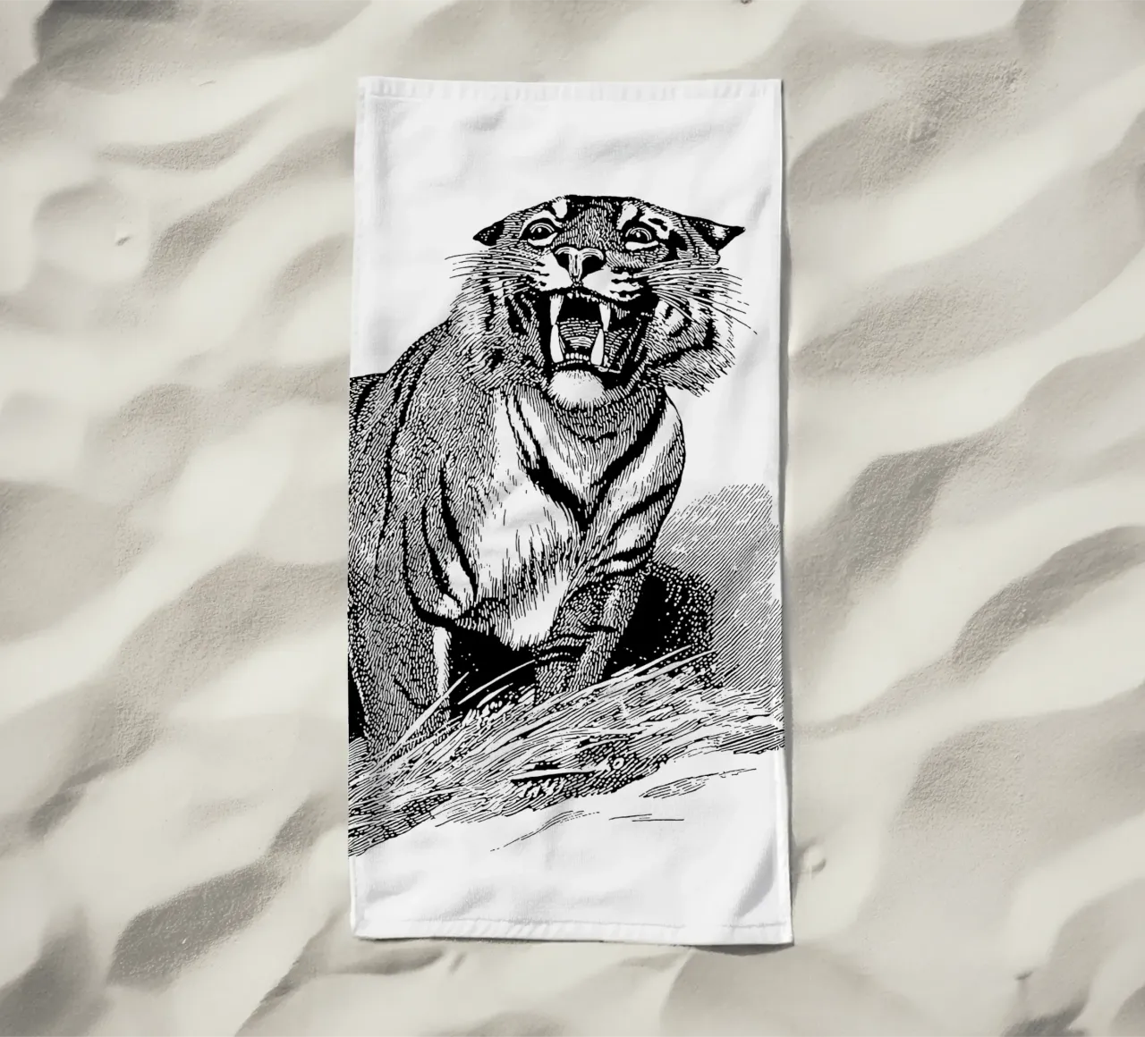 Tiger telo mare da apoloprints