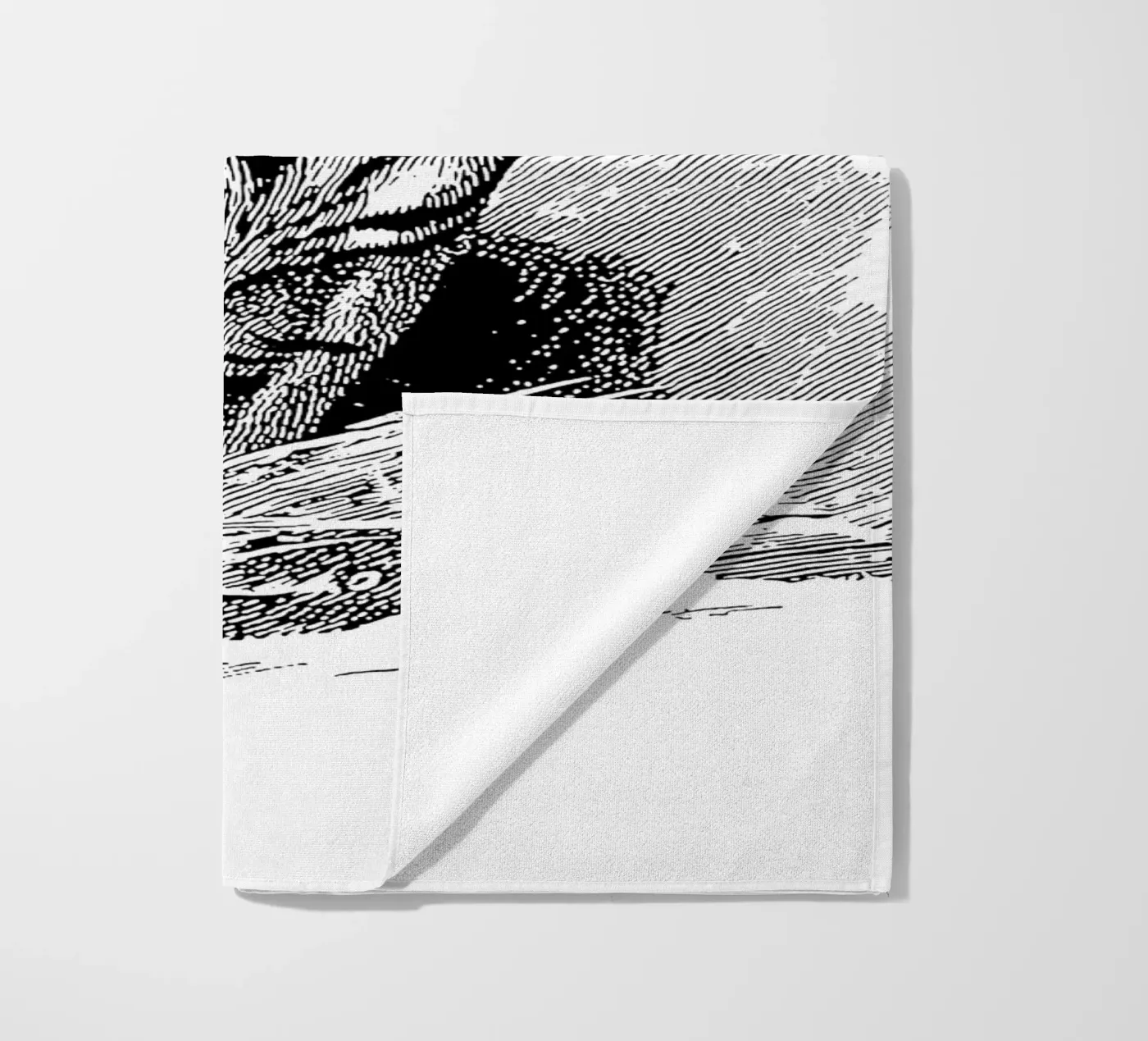 Tiger strandhanddoek van Apolo Prints