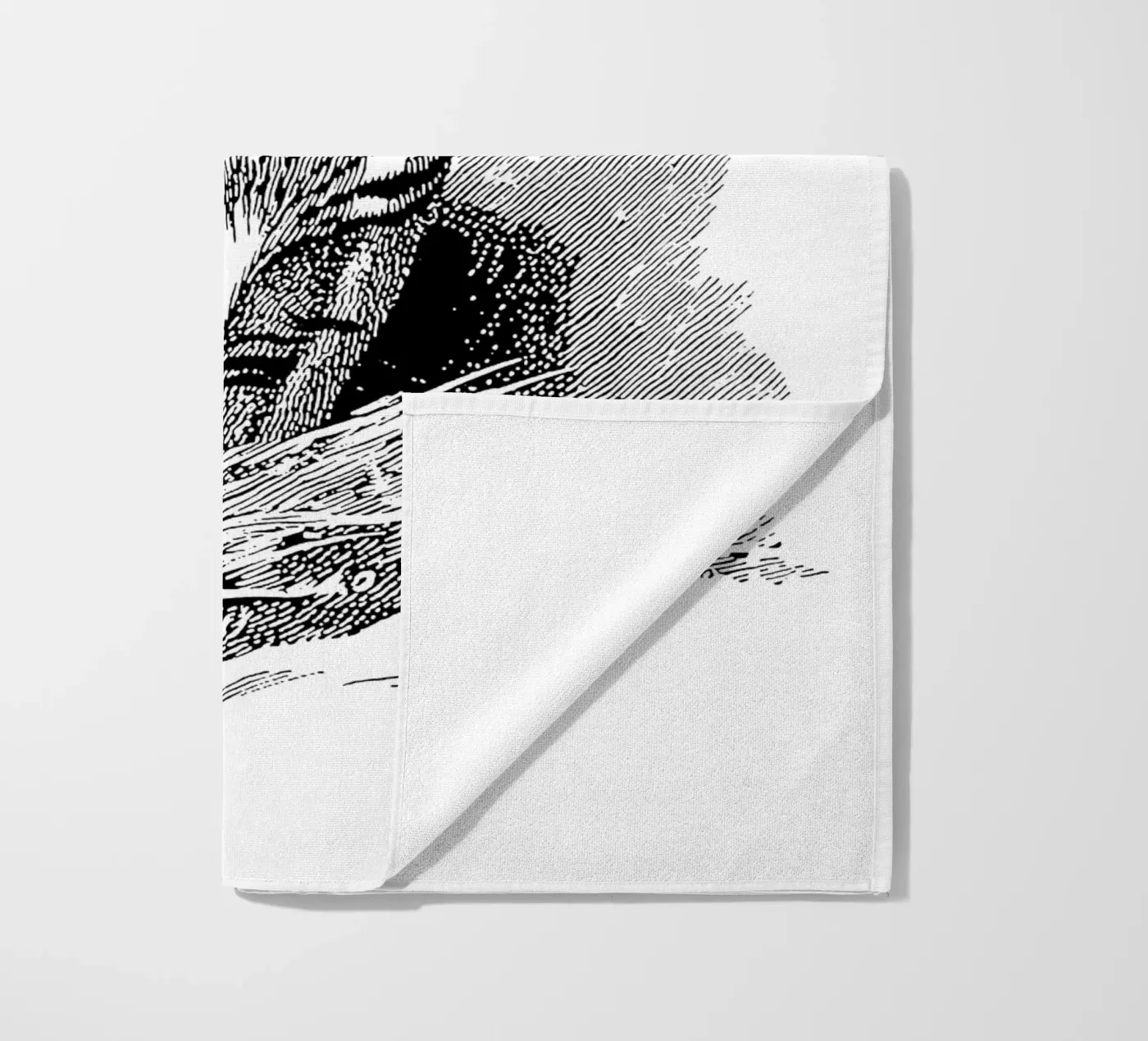 Tiger strandhanddoek van Apolo Prints