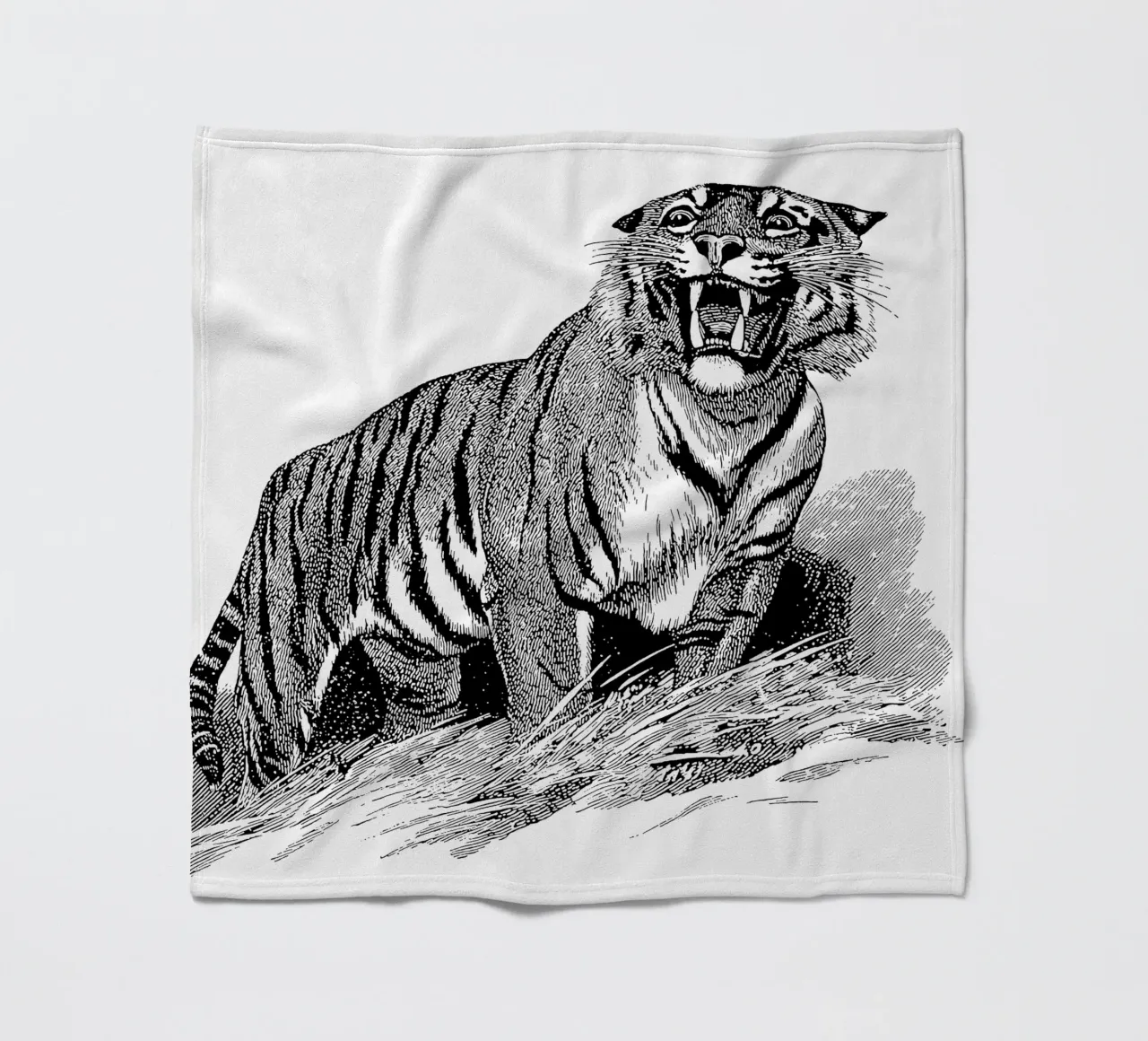 Tiger fleecedeken van apoloprints