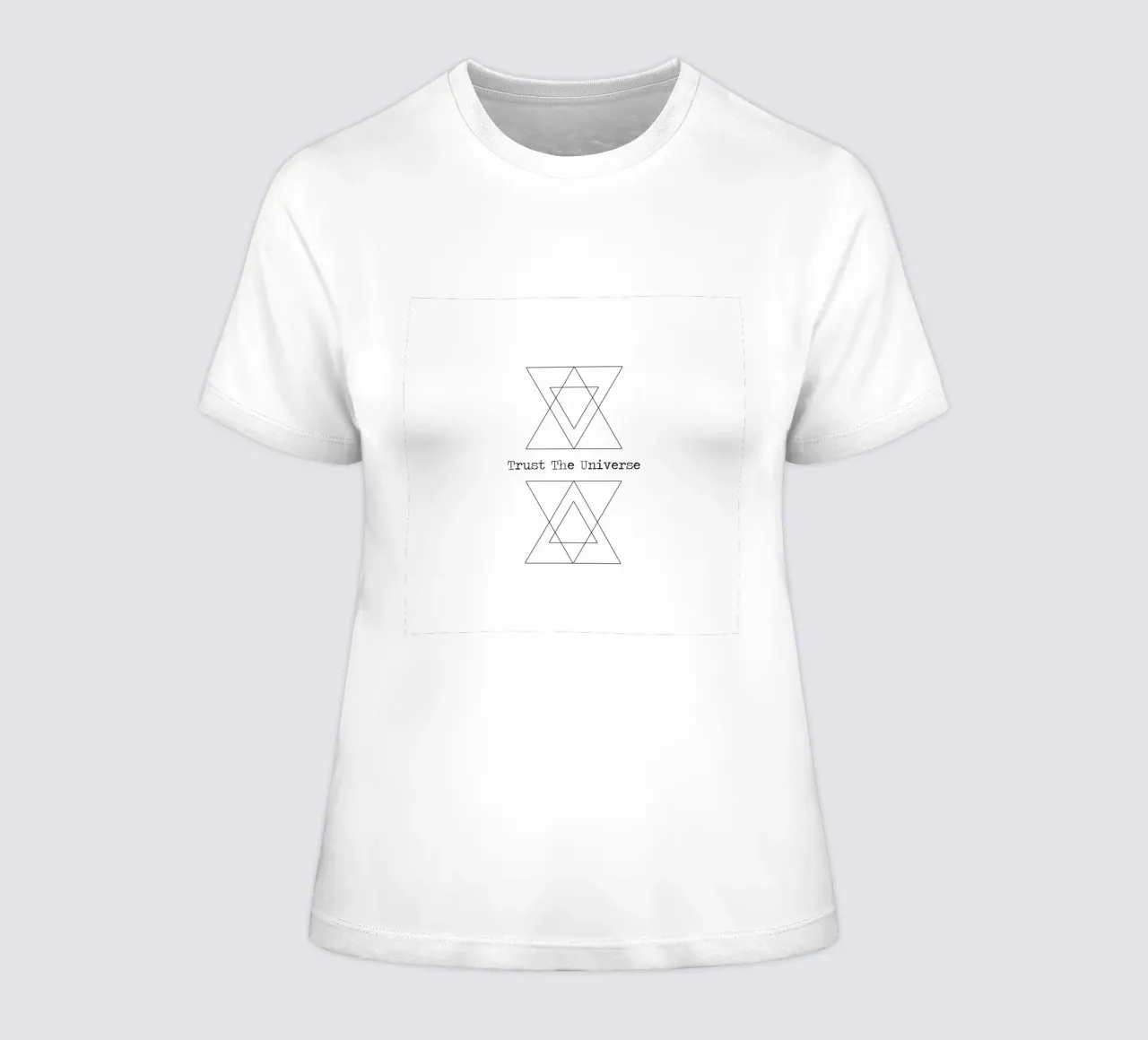 Trust the Universe t-shirt da donna da Summer Soul Co. - Quotes