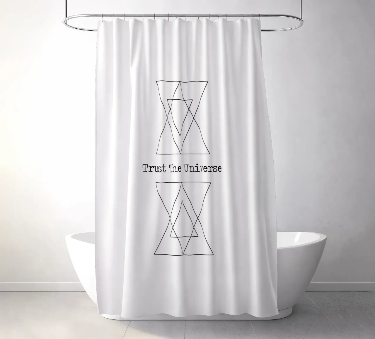 Trust the Universe tenda da doccia da Summer Soul Co. - Quotes