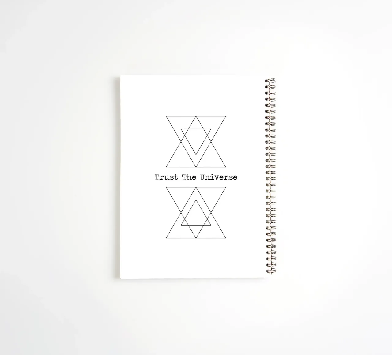 Trust the Universe diario ad anelli da Summer Soul Co. - Quotes