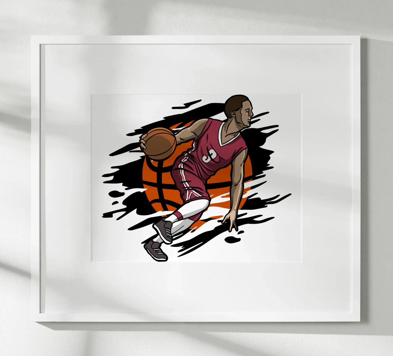 joueur de basket-ball poster de yukihana