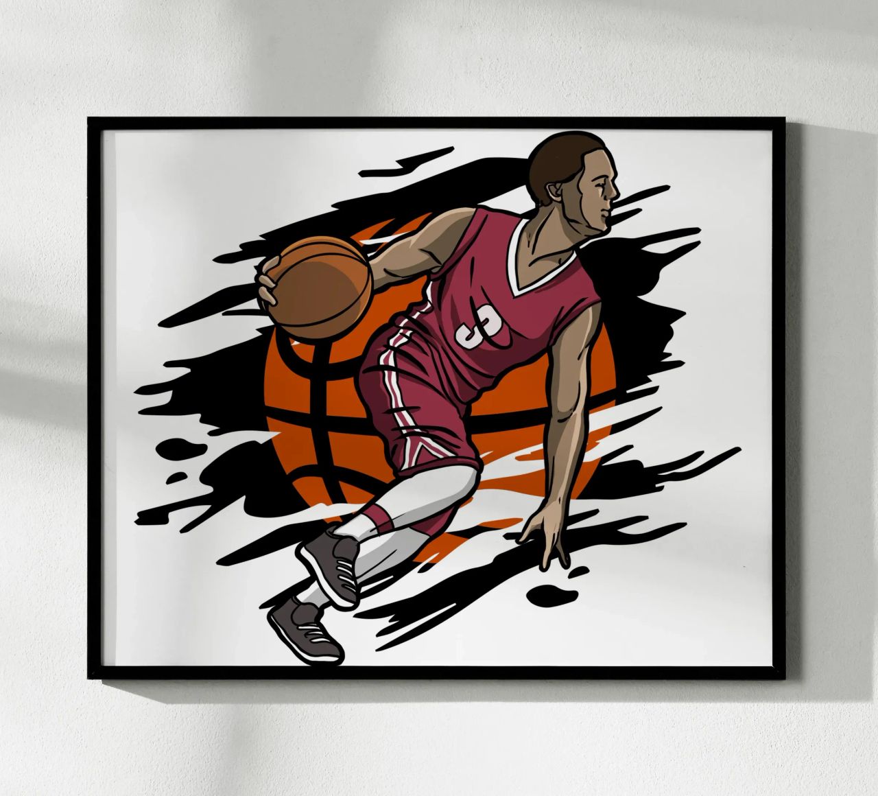 joueur de basket-ball poster de yukihana