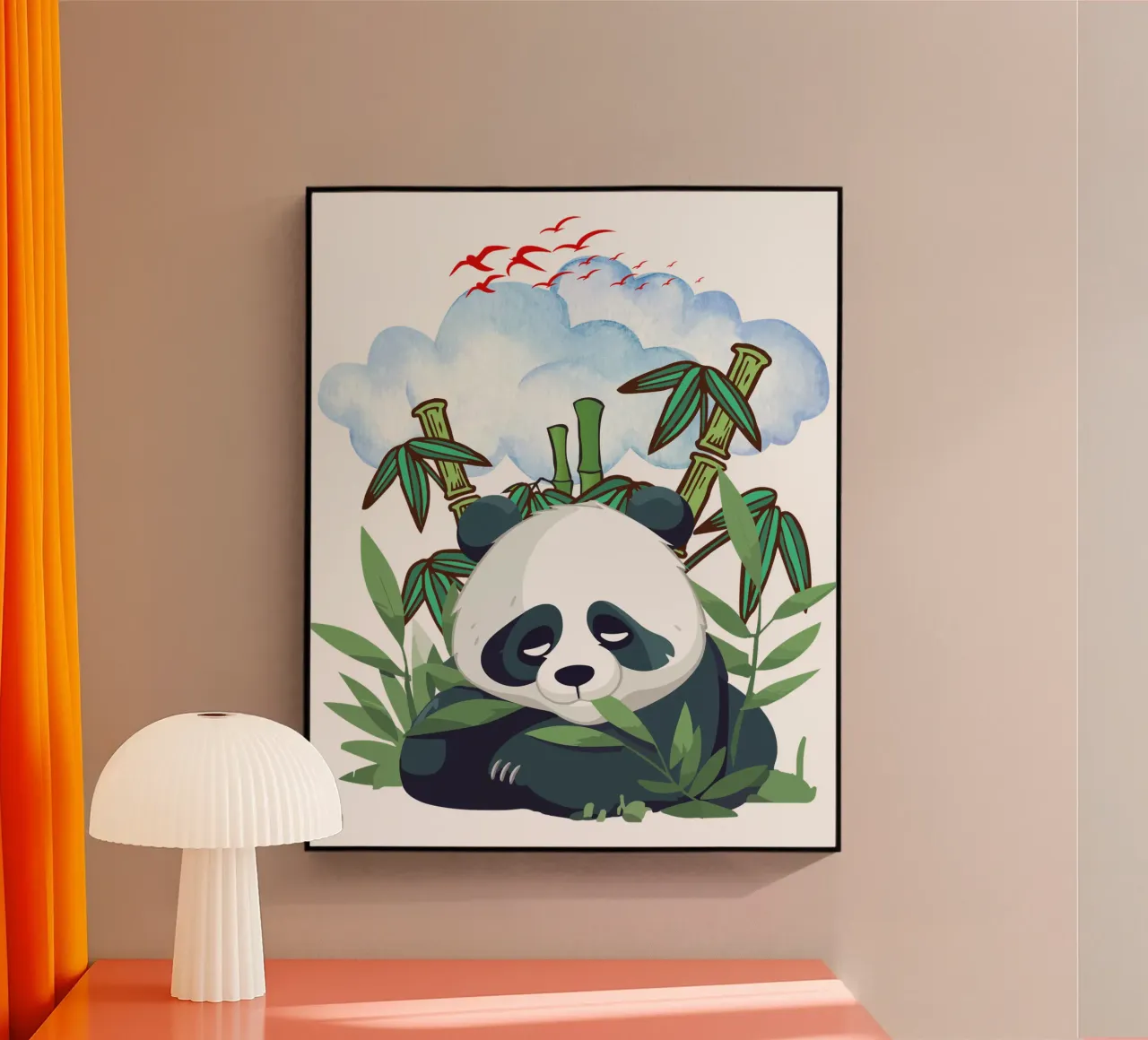 Panda pigro plexiglass da yukihana