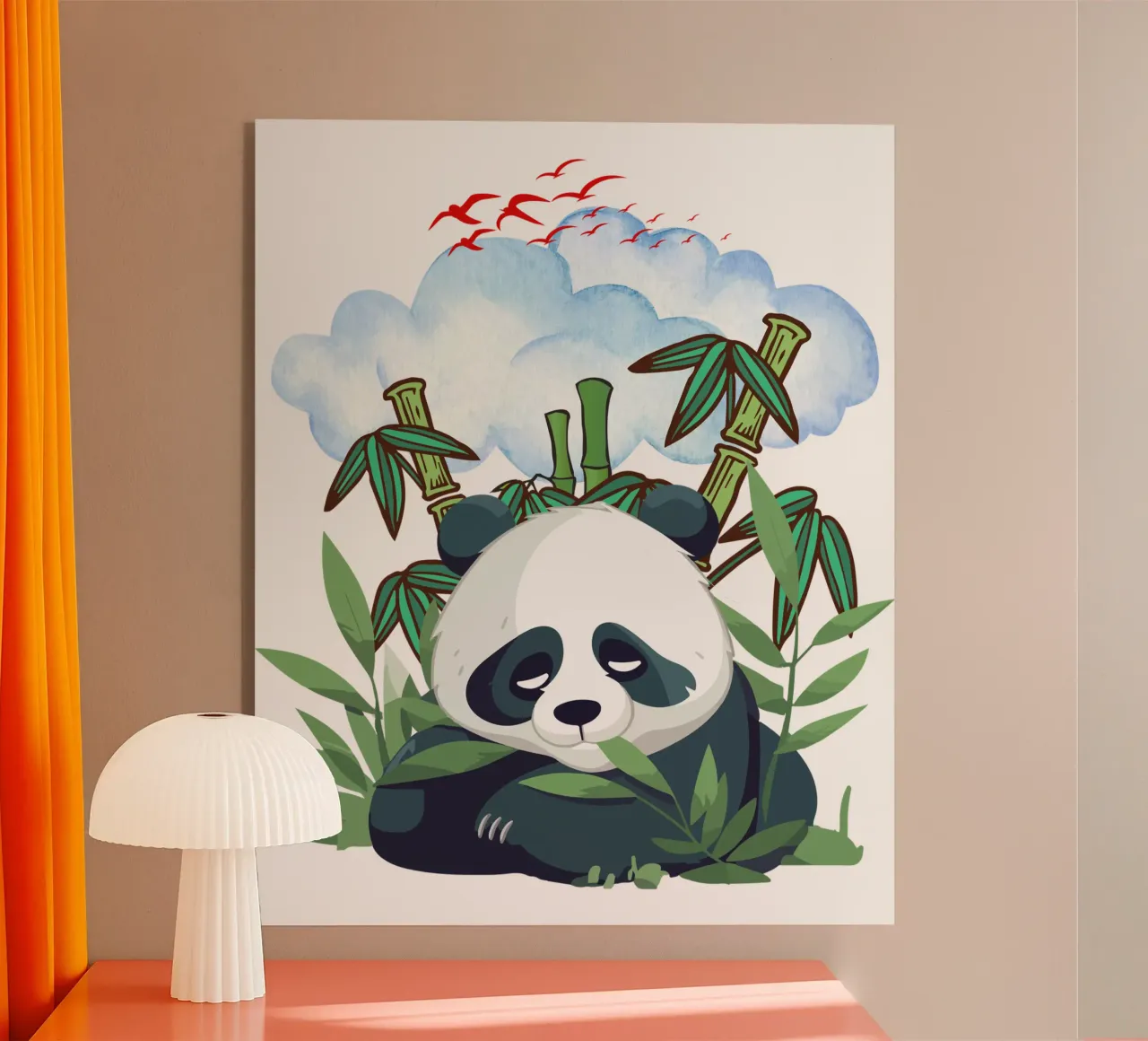 Panda pigro plexiglass da yukihana