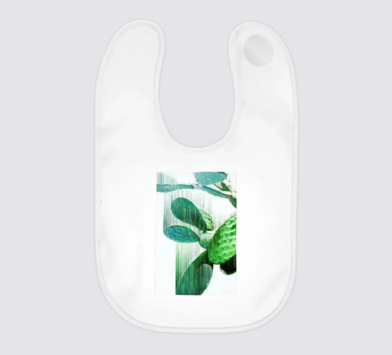 The Speed Of Cactus baby bib by Adam Priester
