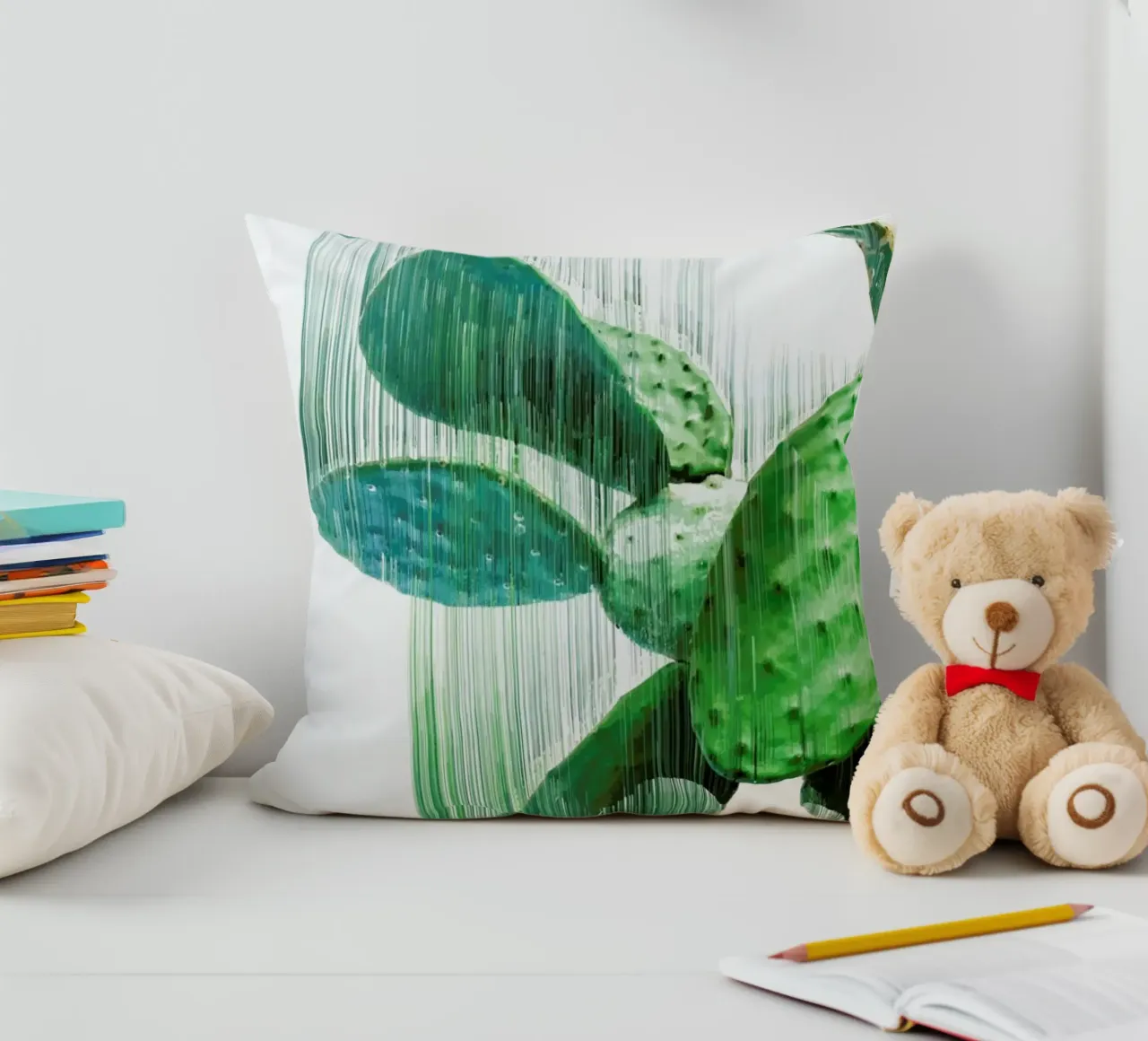 The Speed Of Cactus cuscino da Adam Priester