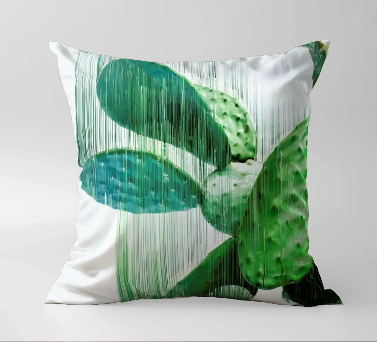 The Speed Of Cactus Kissen von Adam Priester