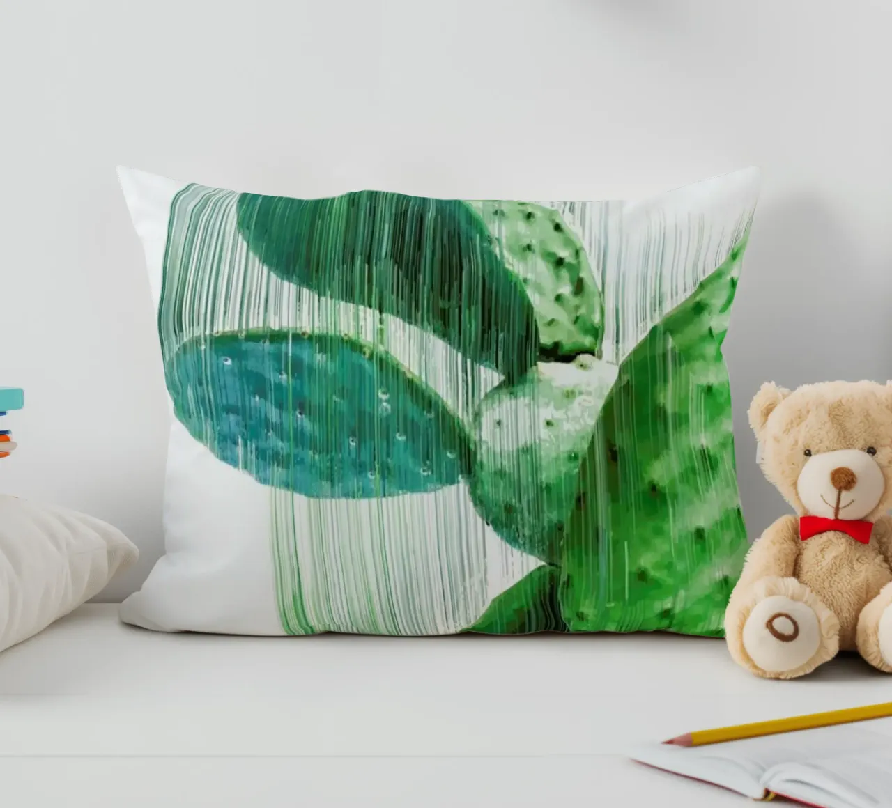 The Speed Of Cactus cuscino da Adam Priester