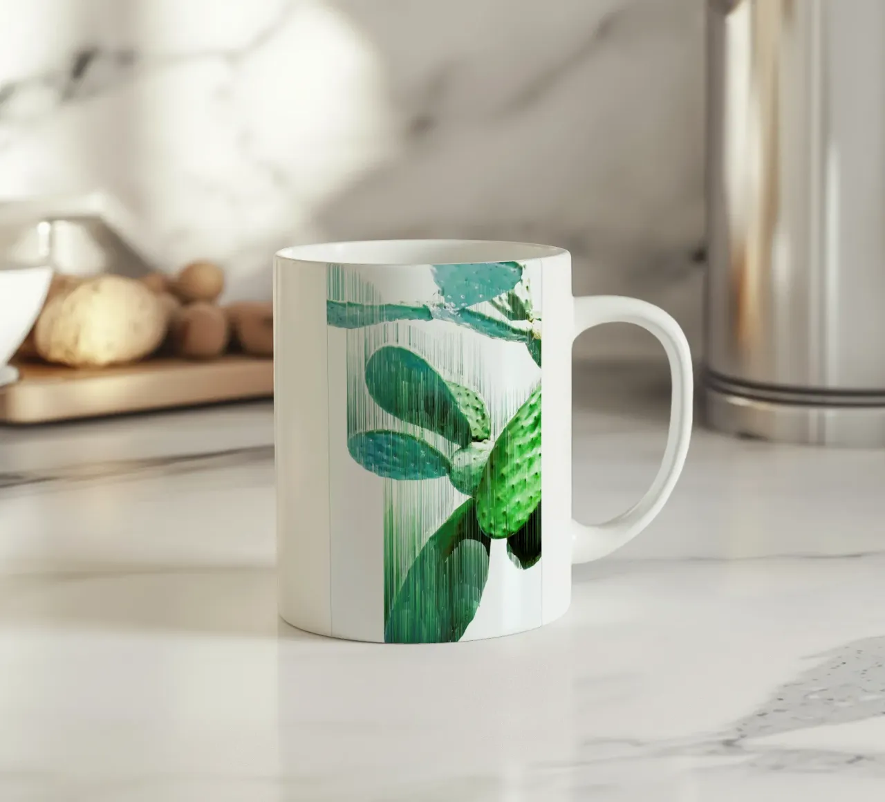 The Speed Of Cactus mug en céramique de Adam Priester