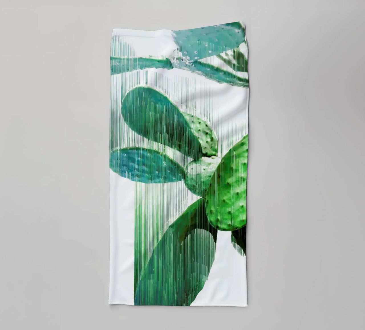 The Speed Of Cactus asciugamano da bagno da Adam Priester