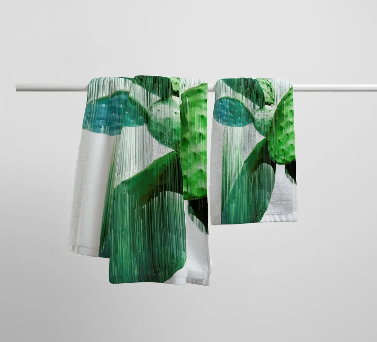 The Speed Of Cactus asciugamano da bagno da Adam Priester