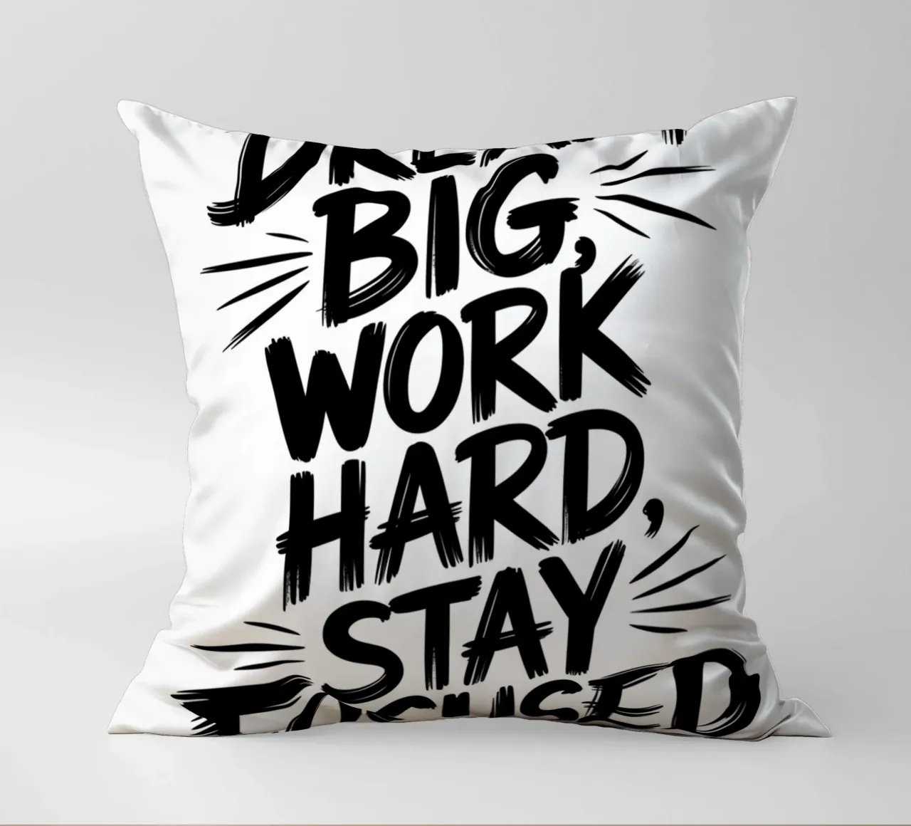 SOGNARE IN GRANDE LAVORARE SODO cuscino da logic
