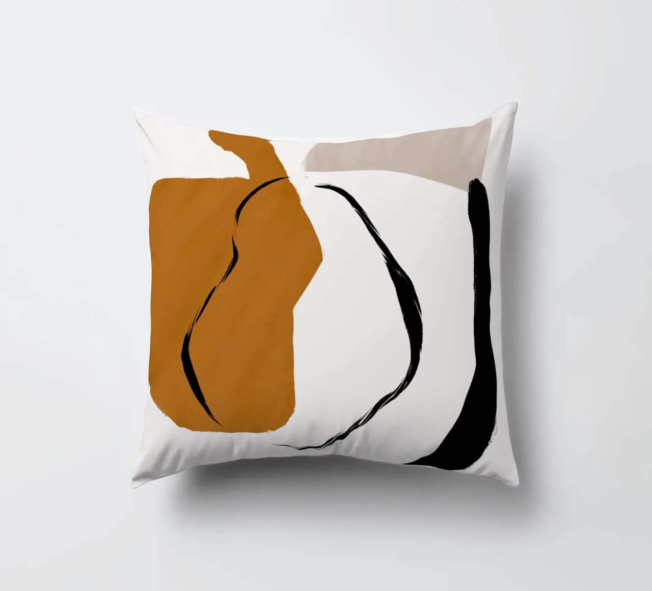 The New Simple No 69 decorative cushion by treechild